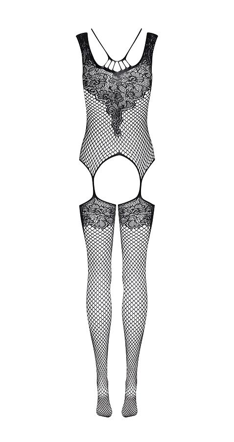 Obsessive - Bodystocking F229 - Black - S/M/L photo-8