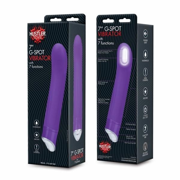 Looking for a vibe that most closely resembles your most ski... Hustler - G-Spot Vibe With 7 Funtions - Purple photo-3