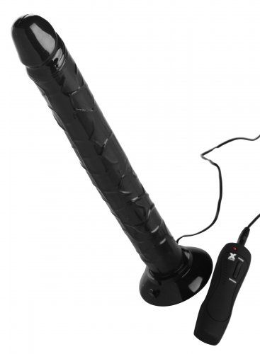 Strap U - Vibrating Tower of Power Huge Dildo 12.5″ Strap On System photo