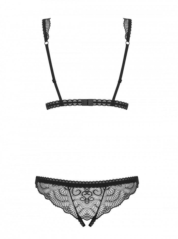 Obsessive - Firella Teddy - Black - S/M photo-8