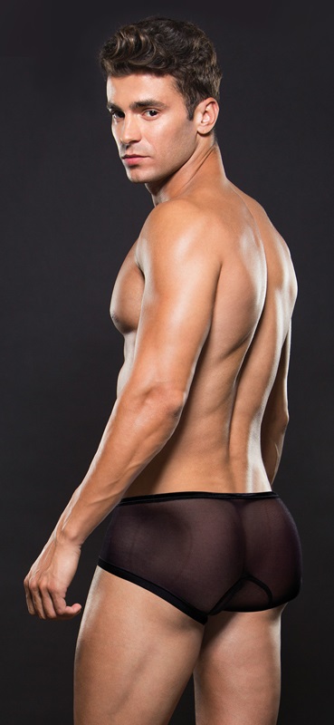 Envy - Mesh Boxers - Black - S/M photo-2