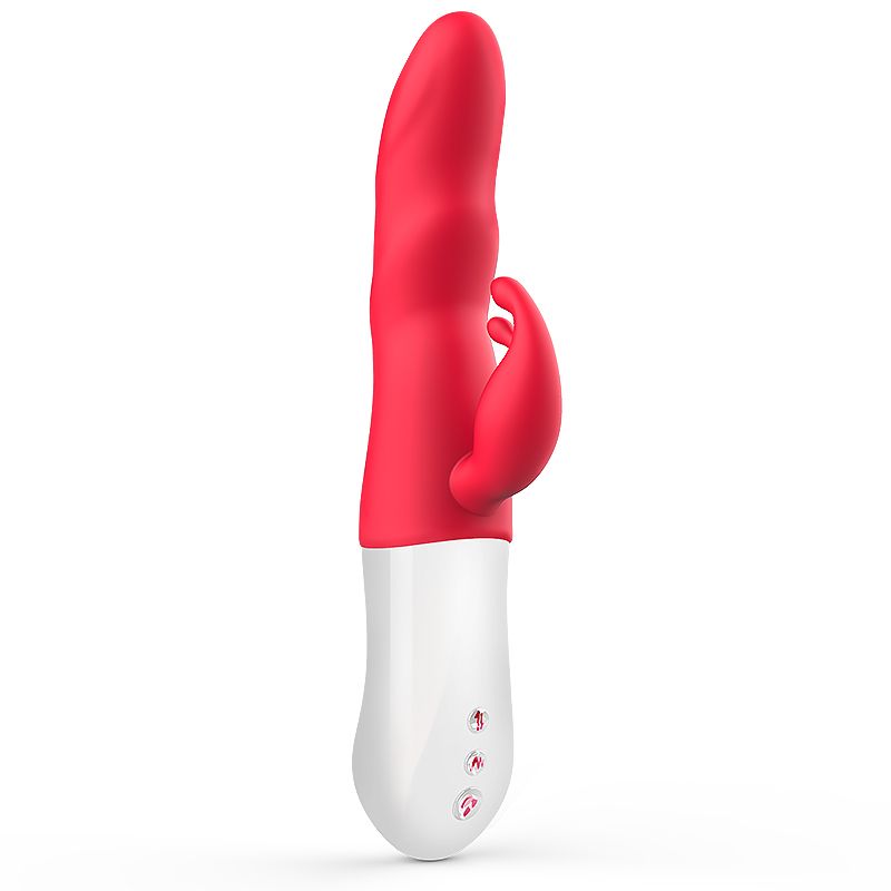 MyBunny is a new toy that combines the thrusting power that ... MyToys - MyBunny Thrusting Rabbit Vibrator - Red photo-3
