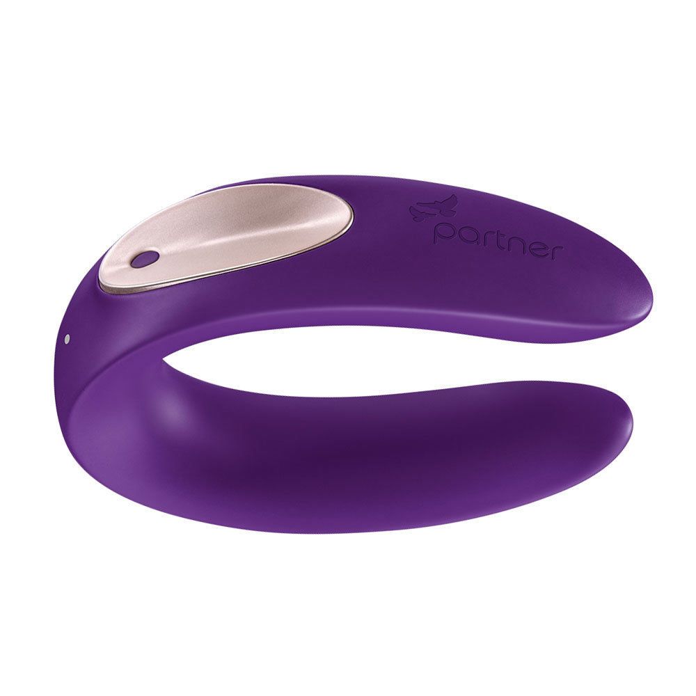 The Partner Plus remote provides more intense stimulation du... Partner - Plus Remote Couples Massager - Purple photo-4