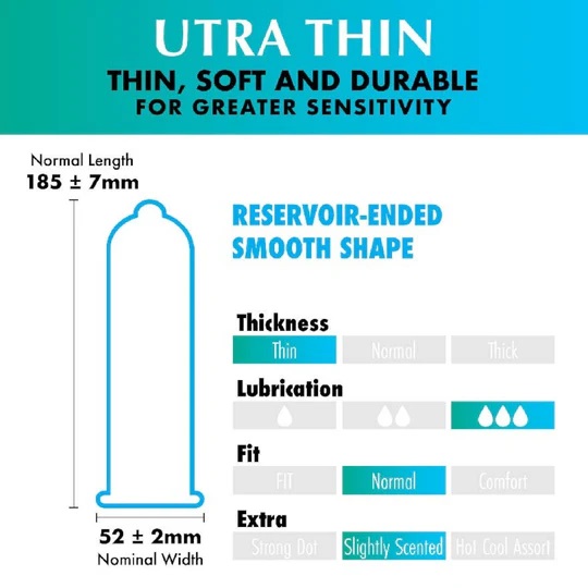 Almost unmeasurable. Oh-so remarkably thin that the King fro... Okamoto - OK Ultra Thin 10's pack photo-2