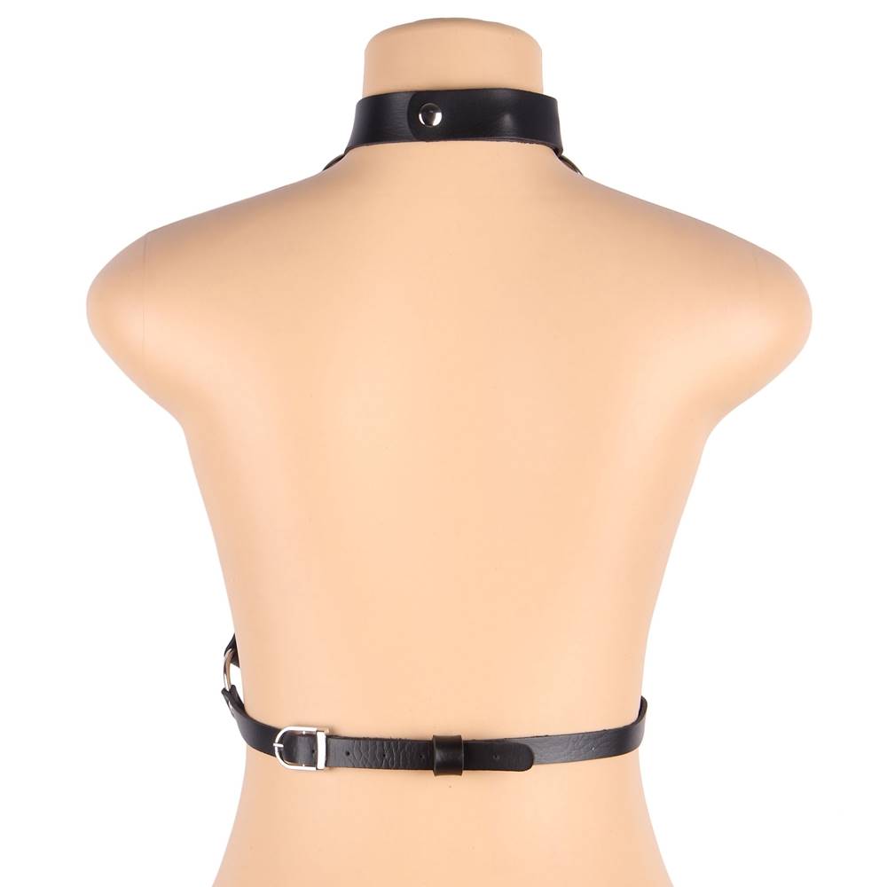 Punk All-match Trend Collar Belt Performance Jewelry Necklac... Ohyeah - Punk All-Match Collar Belt - Black photo-2
