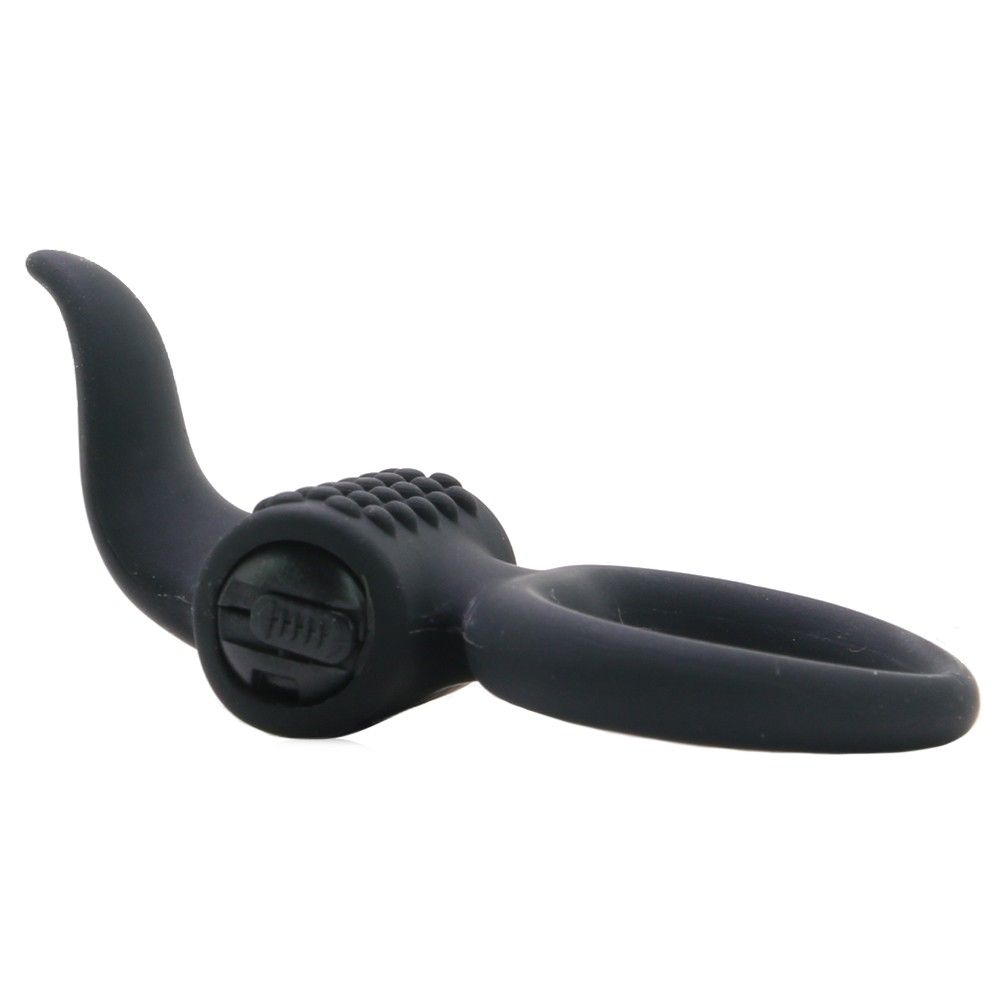 Give your partner the ride of their life with this vibrating... Adrien Lastic - Lastic ring - Black photo-2