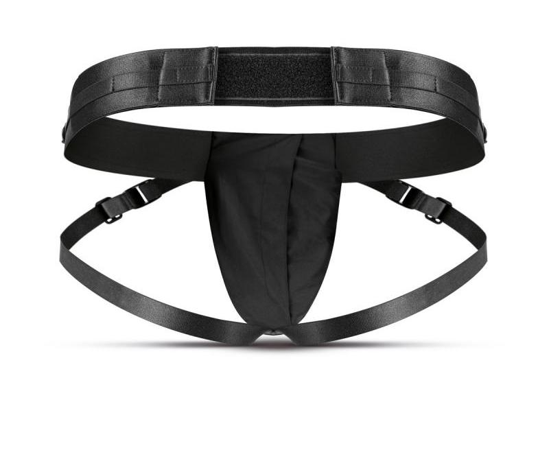 Enjoy a fantastic experience together with this No-Parts Str... No-Parts - Jordan Strap-On Harness - Black photo-5