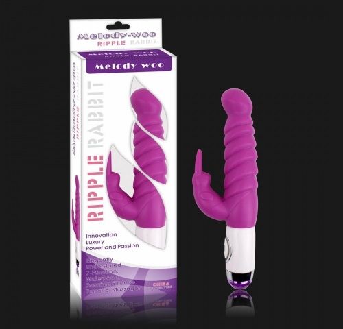 Material:Silicone+ABS
Features:10 Frequency Vibration, W... Chisa - Ripple Rabbit - Pink photo-4