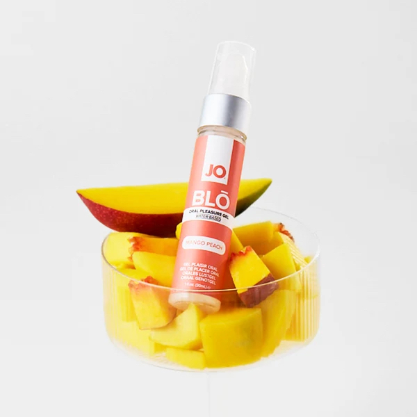 JO - Blo 芒果桃味口交凝胶 - 30ml 照片-9