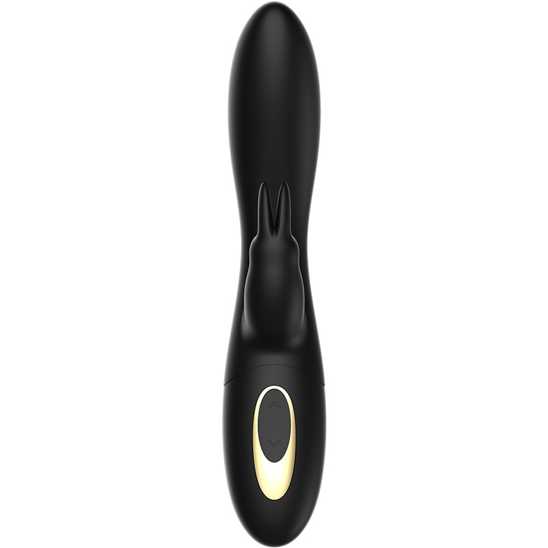 Enhance your hours of play with the erotic Ibiza Euphoric Sp... Ibiza - Rotating Rabbit Vibrator - Black photo-4