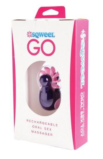 A pocket-sized clitoral vibrator with incredible power, the ... Sqweel - Sqweel Go Vibrator - Purple photo-2