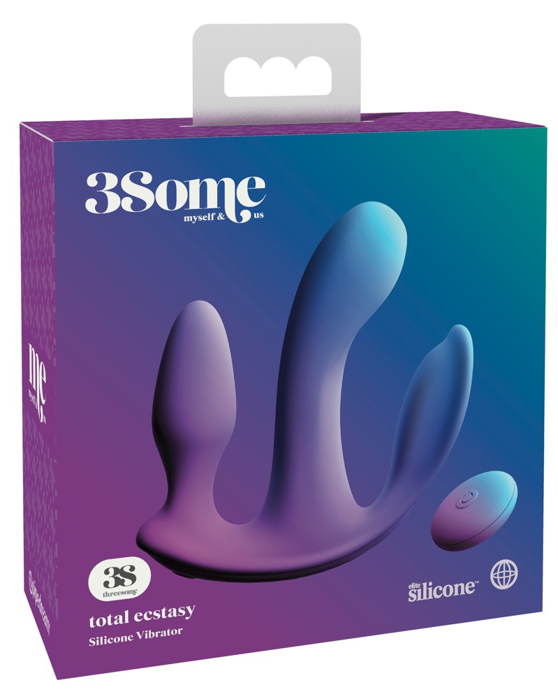 Total Ecstasy is a triple-motor delight that has three times... 3Some - Total Ecstasy Vibe - Purple photo-9