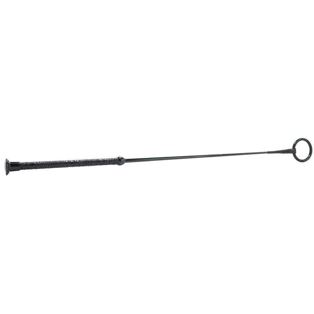 Vegan leather handle
Nitrile ring tip
Firm shaft
Handle Len... Sportsheets - Ring Slayer - Black photo-2