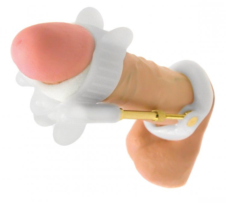 The Penile Aide increases both penis length and girth by usi... Size Matters - Deluxe Penile Aide System - White photo-3