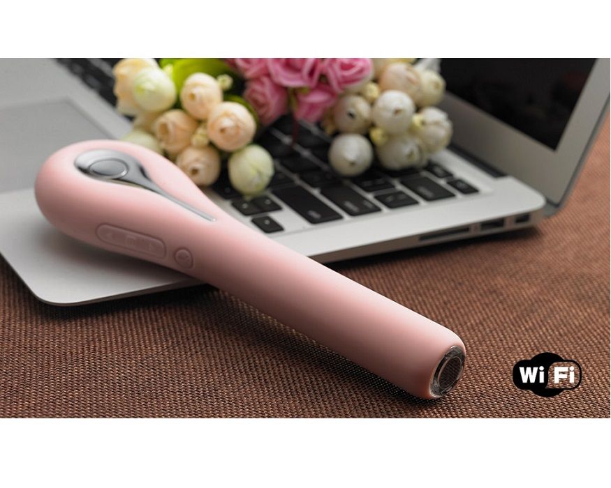 Recording love through pictures and videos. Memory may fade ... SVAKOM - Siime Eye with Camera - Pale Pink photo-9