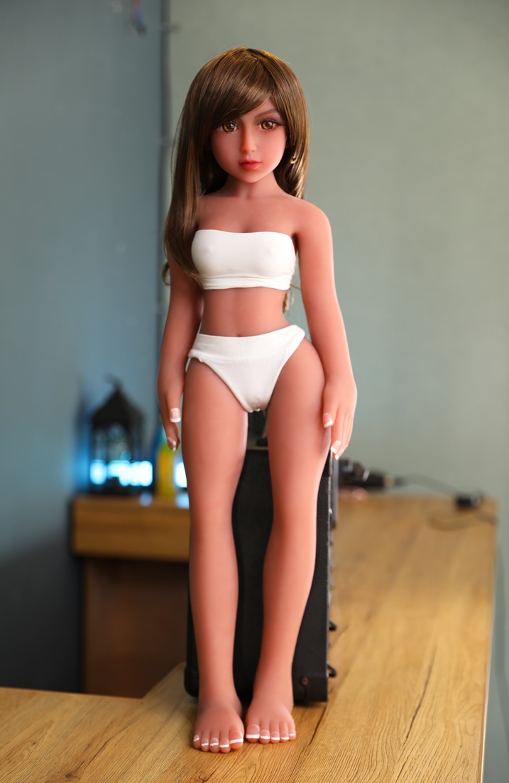 Berry Mini Realistic Sex Doll, Skinny Body, Ultra Soft Silicone 70 cm (2'3 ft) photo-3