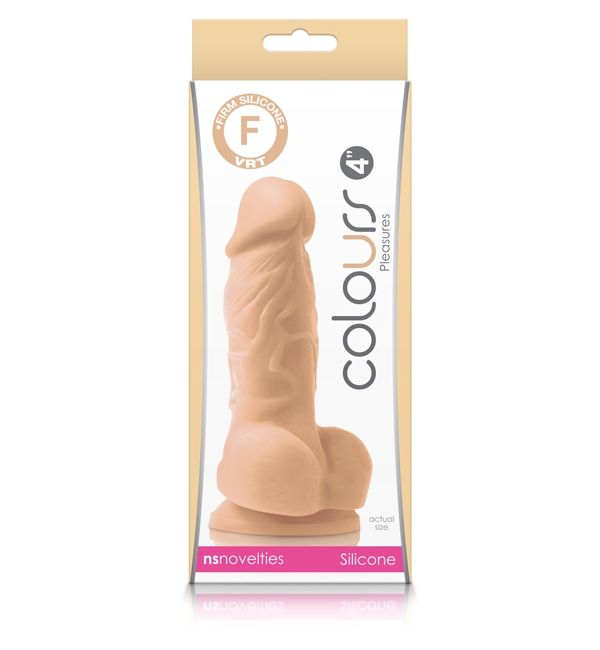 NS Novelties - Pleasures 4" Dildo - Skin photo-2