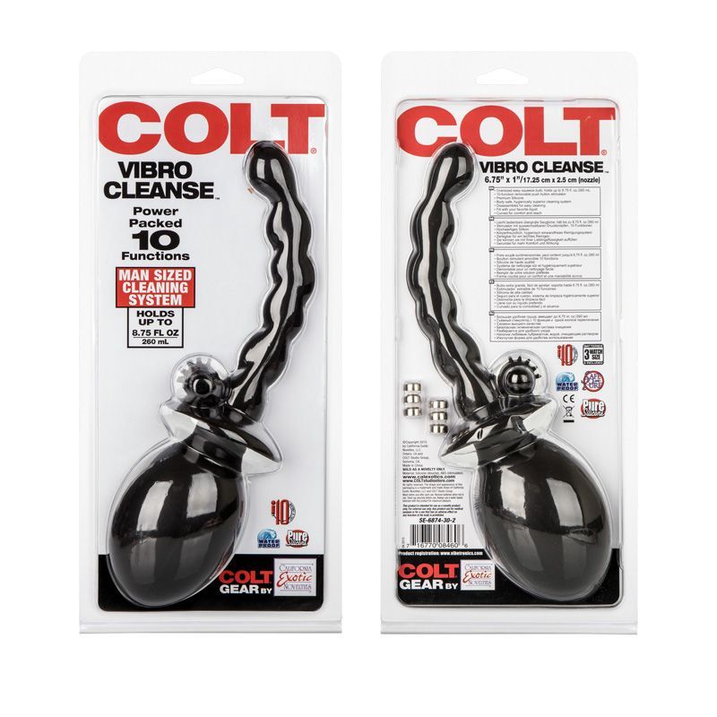 Tickle me, clean. Get vibrating clean with the COLT Vibro Cl... CEN - Colt Vibro Cleanse - Black photo-7
