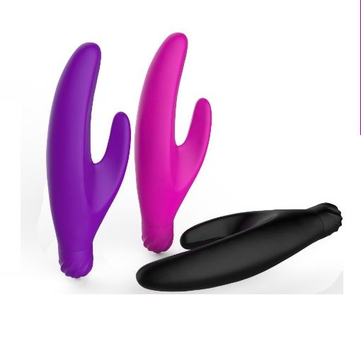 Material: ABS+SILICONE
Battery: 7# battery
Size: overall... GB - Silicone G-Spot Vibrator - Purple photo-2