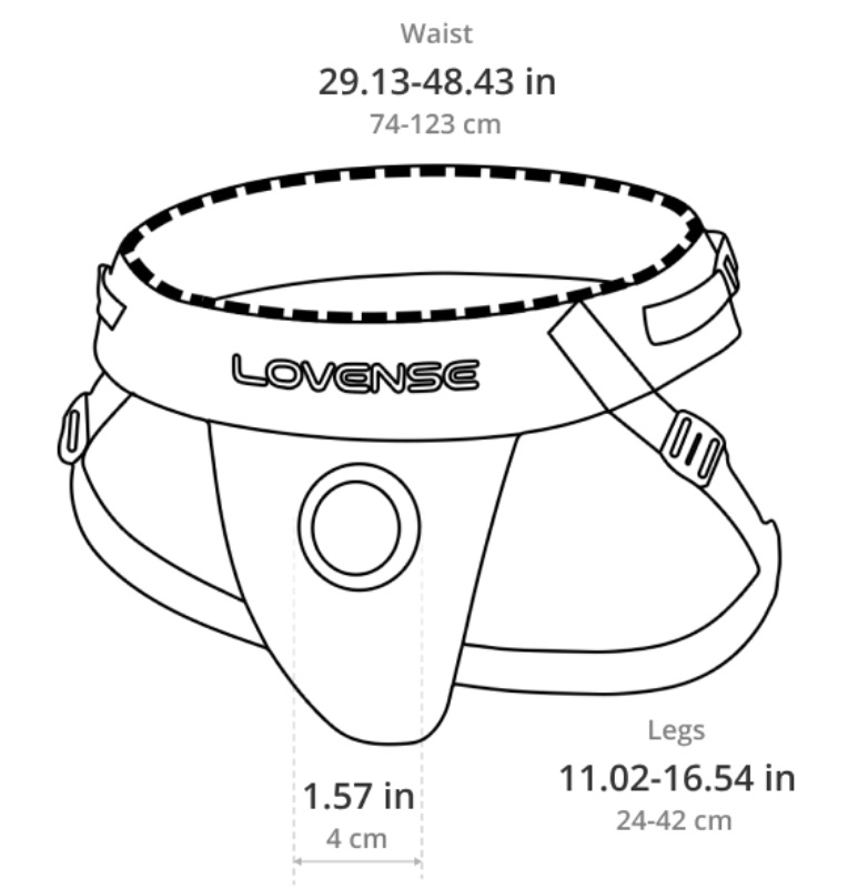 Harness for double-ended vibrating strapless strap-on Lapis
... Lovense - Harness Lapis Strap-On photo-10