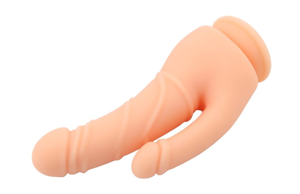 Chisa - Stripper 8.5" 雙頭假陽具 - 肉色 照片-5