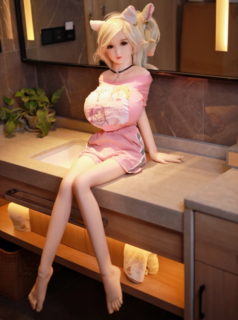 Elf Candy Realistic Sex Doll, Huge Breasts, Ultra Soft TPE 130 cm (4'6 ft) photo
