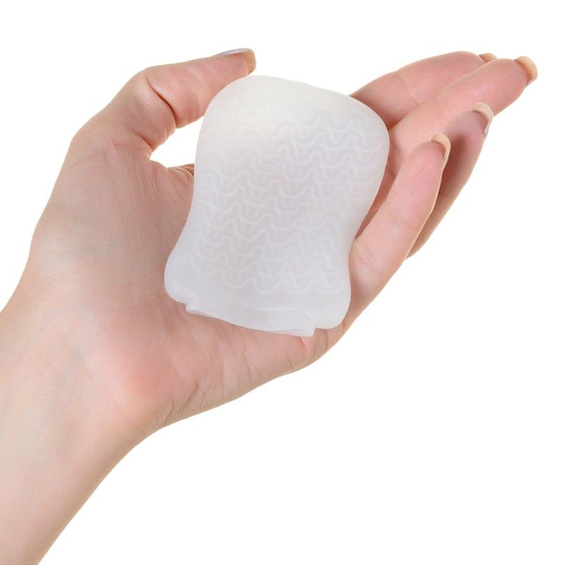 The Pocket Wavy Masturbator is your indispensable companion ... A-Toys - Pocket Wavy Masturbator - White photo-2