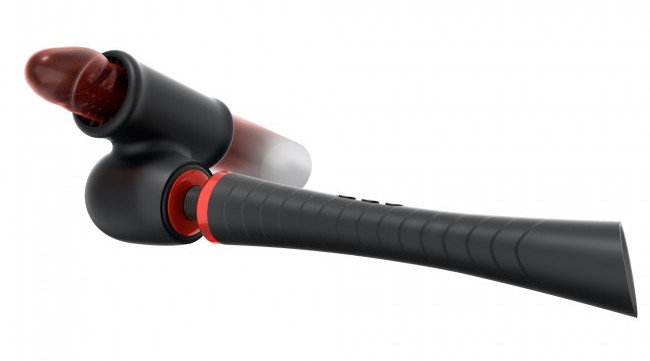 Extreme power, supreme orgasm! A male stimulator kit which c... Man.Wand - Xtreme Stimulator - Black photo-6