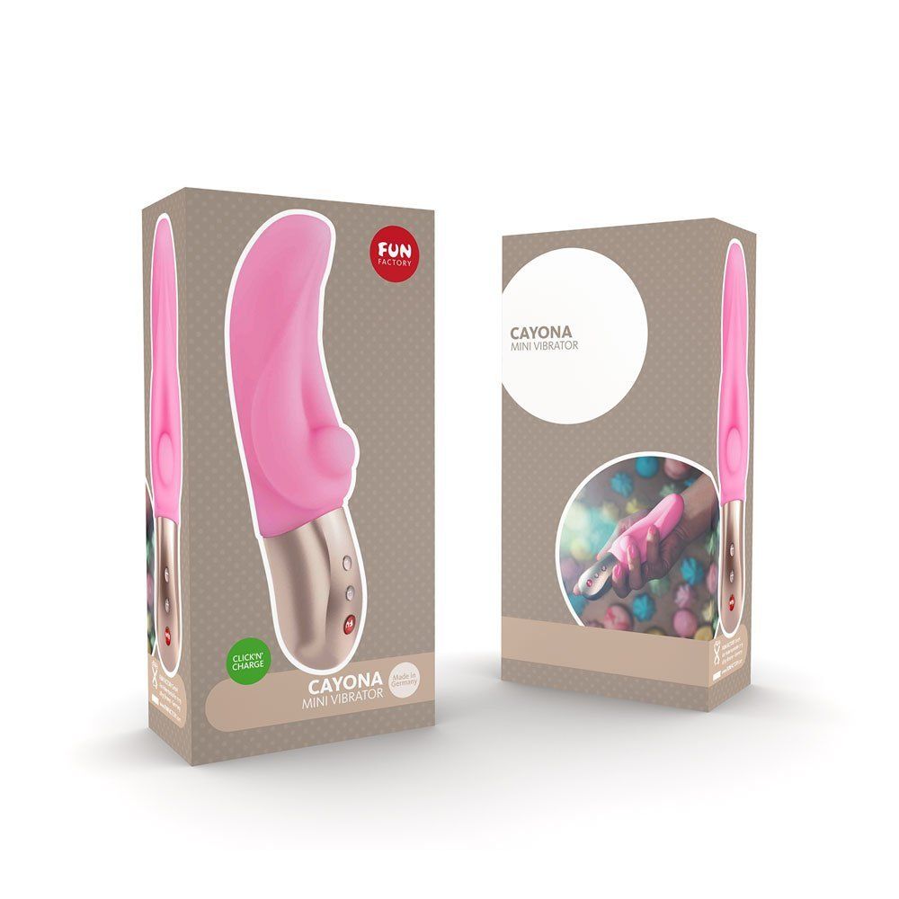 You’ll want to do a lot more than admire this floral vibe! W... Fun Factory - Vibe Cayona - Candy Rose photo-5