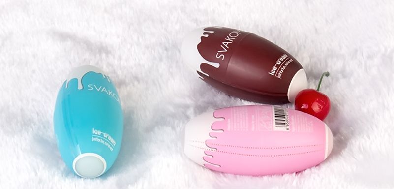 Looks like an ice-cream for discreet carrying. But inside it... SVAKOM - Hedy - Pink photo-14