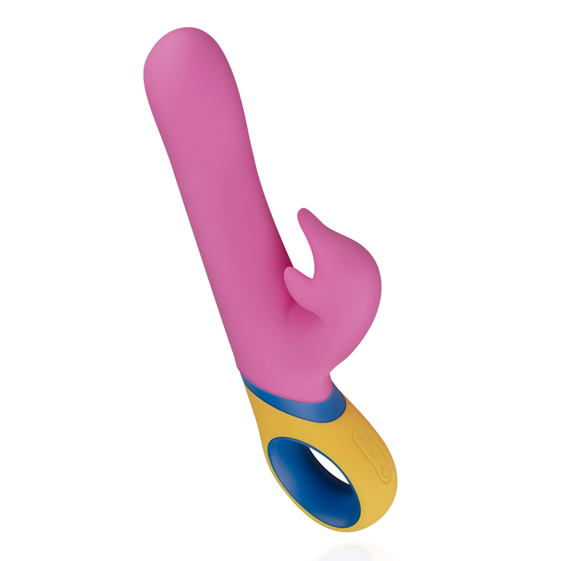 Copy is a colourful addition to the dolphin vibrator collect... PMV20 - Copy Dolphin Vibrator - Pink photo-3