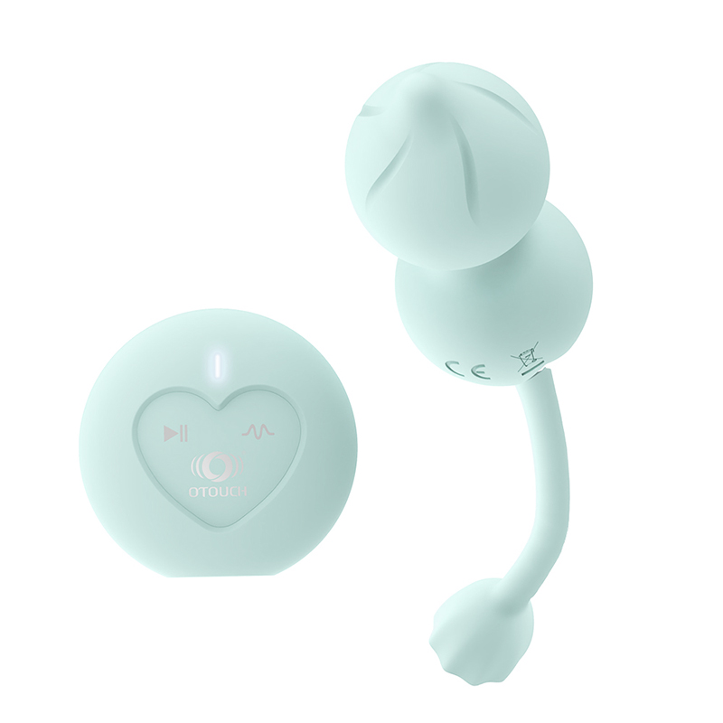 Exquisite wireless vibration remote control shrinking ball
... OTOUCH - Lotus Vibro Balls - Blue photo-2