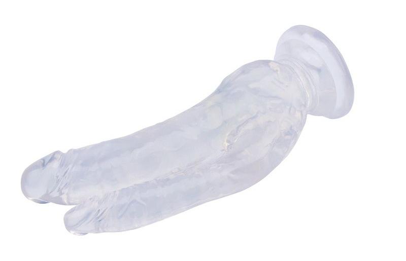 Chisa - 8″ Double Dildo - Clear photo-5