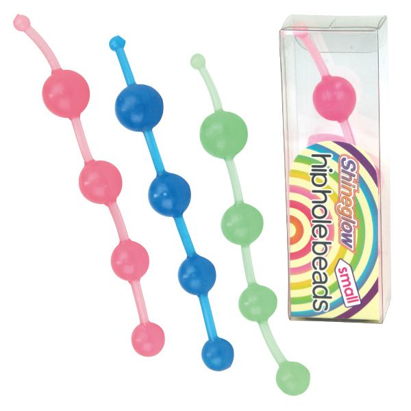Shine glow type that shines in the dark.
Total length 14.5 ... Peaches - Hip Hole Beads Small Blue photo-4