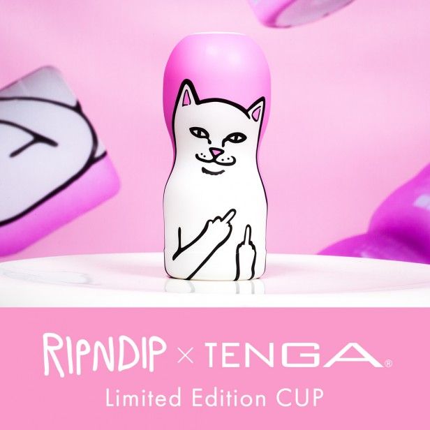 A limited-edition collaboration item from LA-based brand RIP... Tenga - RIPNDIP Deep Throat Cup photo-3