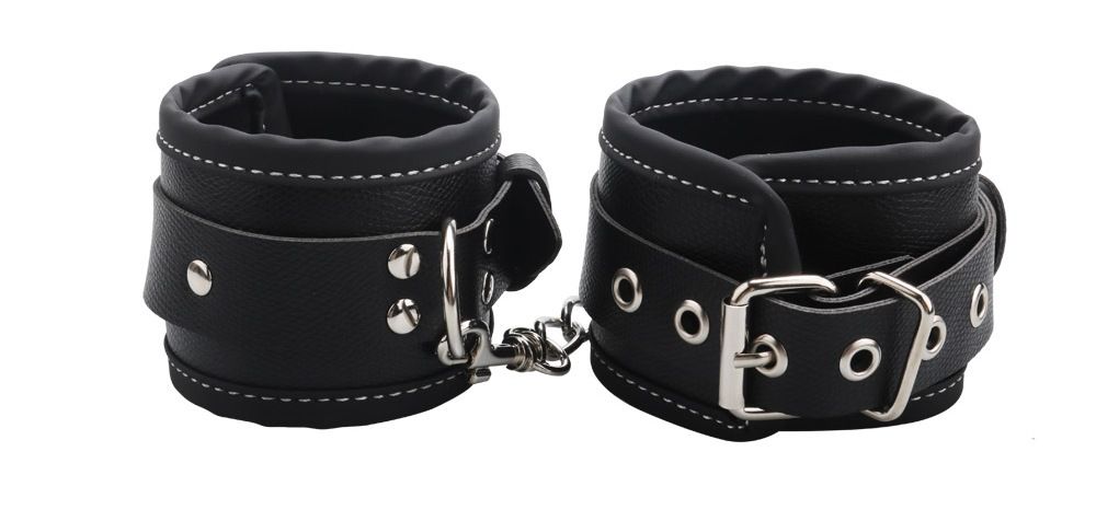 Material: PVC Leather Hermes texture, excellent hardware.
K... MT - Slave Training Bondage Set - Black photo-3