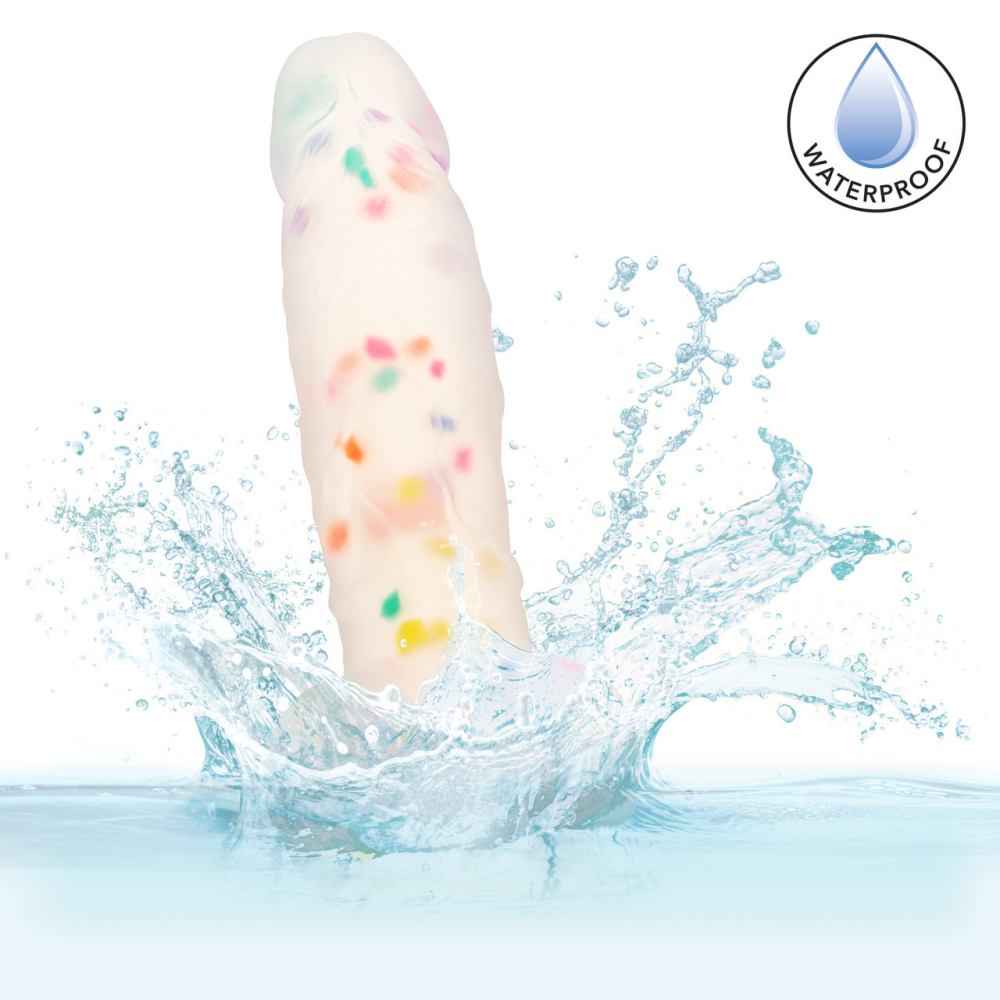 CEN - Party Boy 优质液态矽胶透明仿真阳具6" - Clear 照片-4