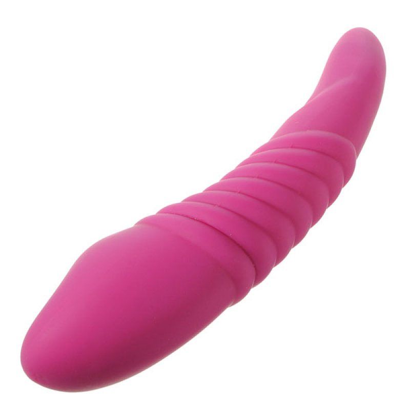 12 frequency female with G point clitoris masturbation stick... Aphrodisia - Finger Fun12-Modes Vibe - Pink photo-3