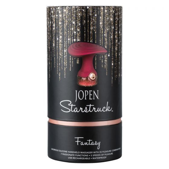 Give yourself over to a passionate affair with the thrilling... CEN - Jopen Starstruck Fantasy Massager - Purple photo-14