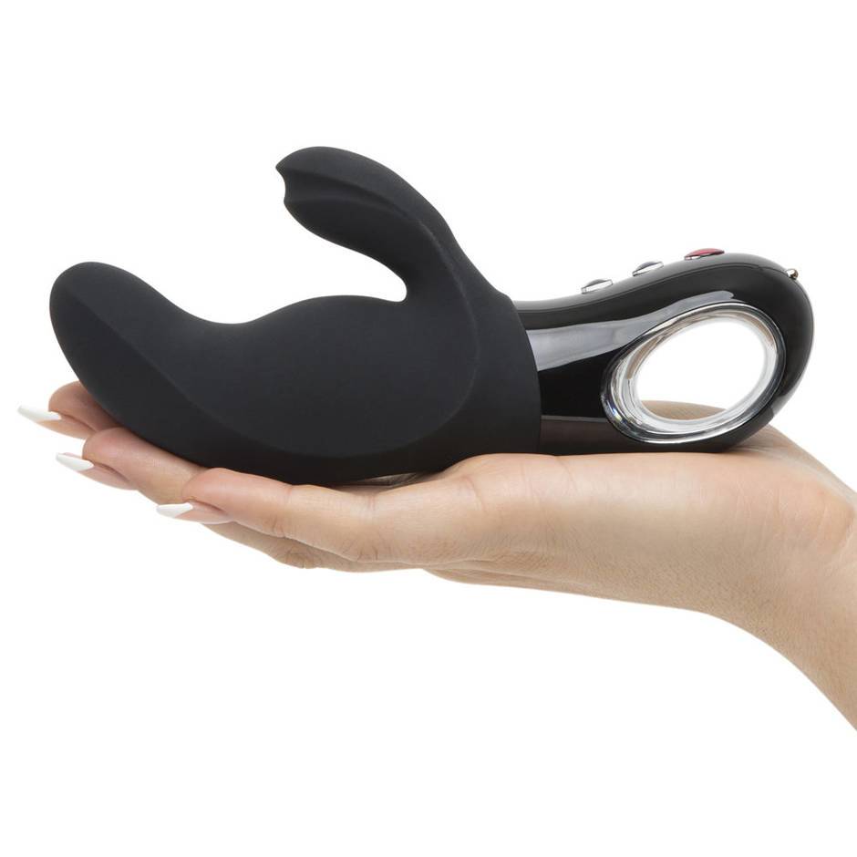 Two rumbling motors. A shape that hugs your curves, hitting ... Fun Factory - Miss Bi - Black photo-10