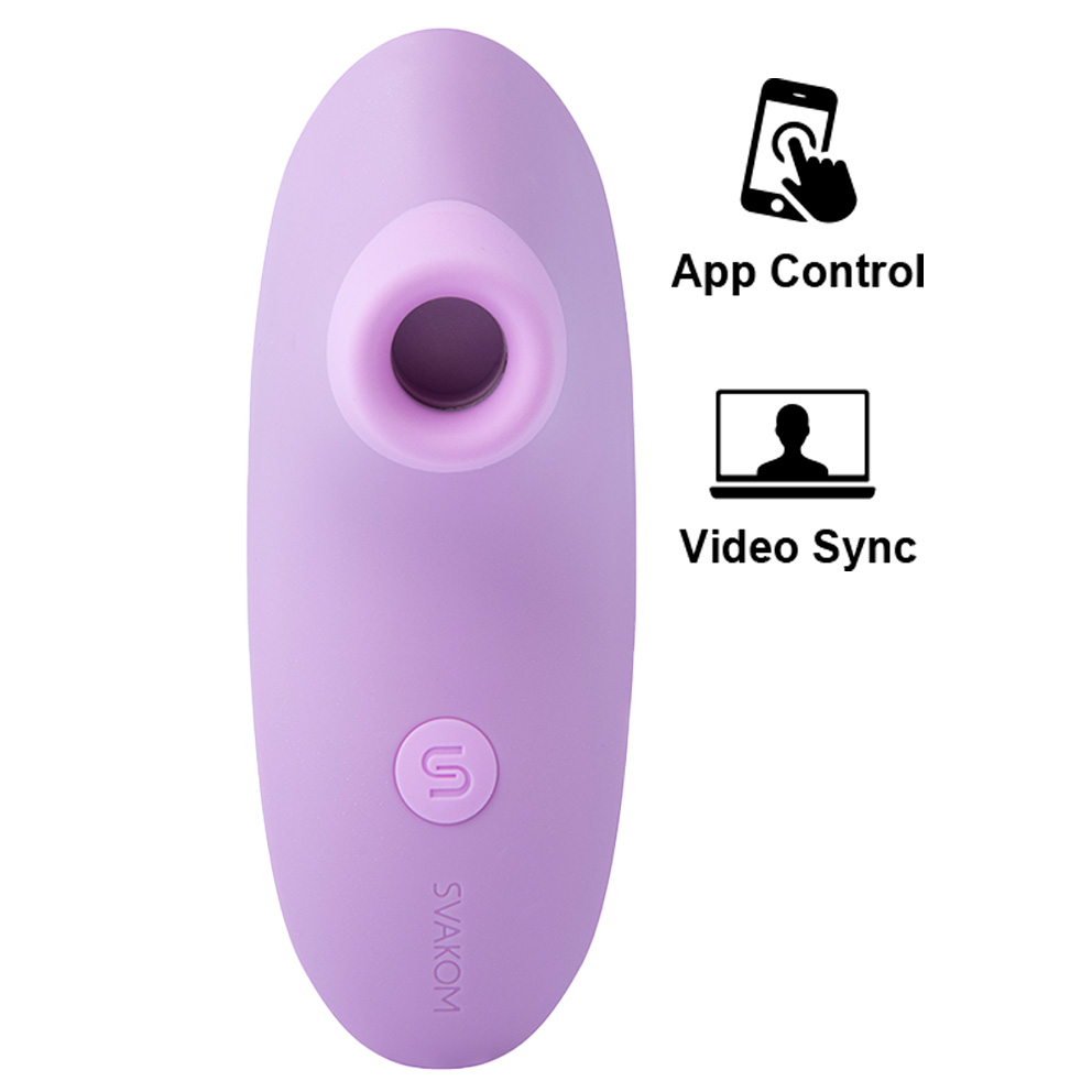 SVAKOM - Pulse Lite Neo Interactive Stimulator - Lavender