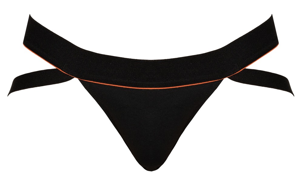 Stretchy organic cotton for the active man!
The black jock f... Svenjoyment - Organic Cotton Jockstrap - Black - S photo-4