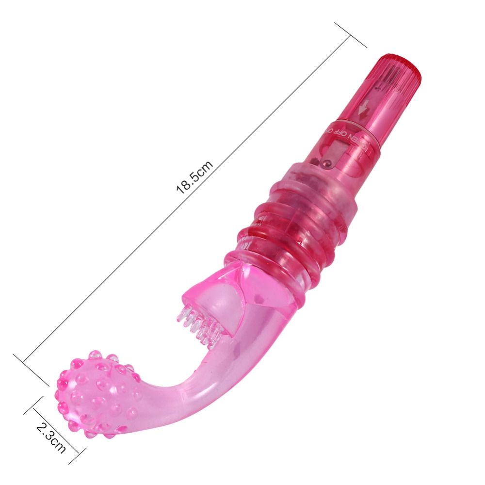 The female g spot vibrator is of phallus-like shape and espe... Aphrodisia - Corolla G Spot Massager - Pink photo-18