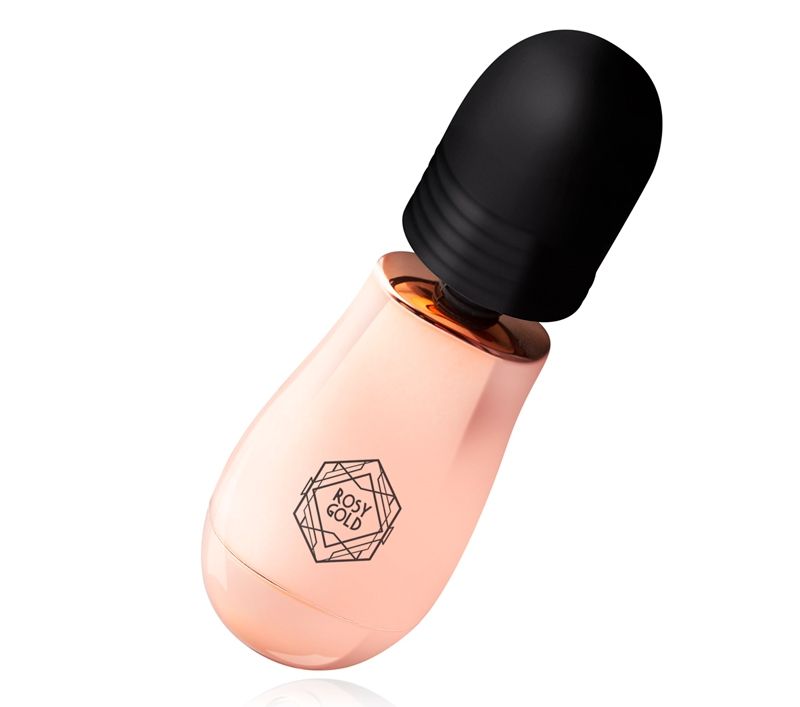 If a wand massager is too large and intense for you, then th... Rosy Gold - Nouveau Mini Massager - Pink photo-2