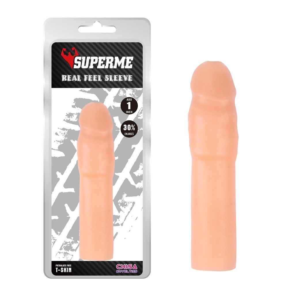 Material:T-Skin
Product Size:16.8cm, Φ4cm
Product Weight:0.1... Chisa - Real Feel Sleeve - Flesh photo-6