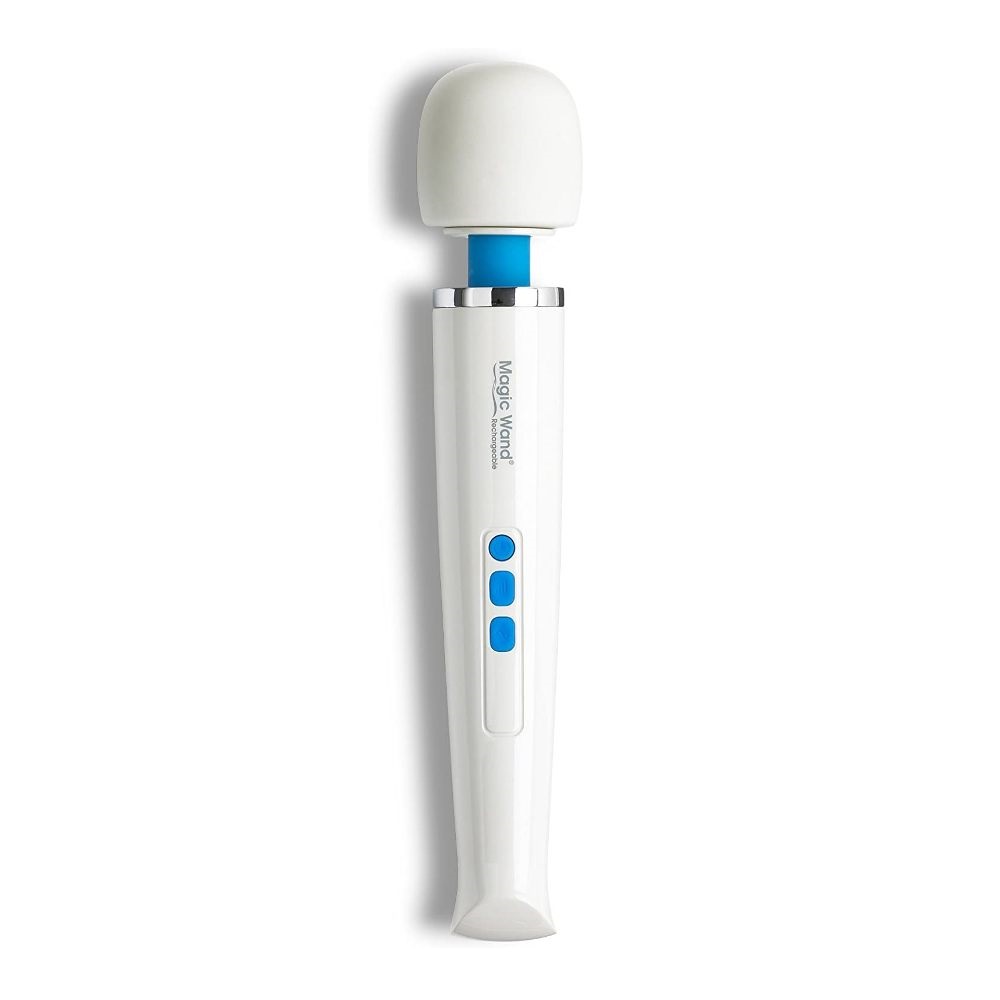 The Magic Wand Rechargeable pleases with the same, strong, p... Magic Wand - Rechargeable Massager - White photo-2