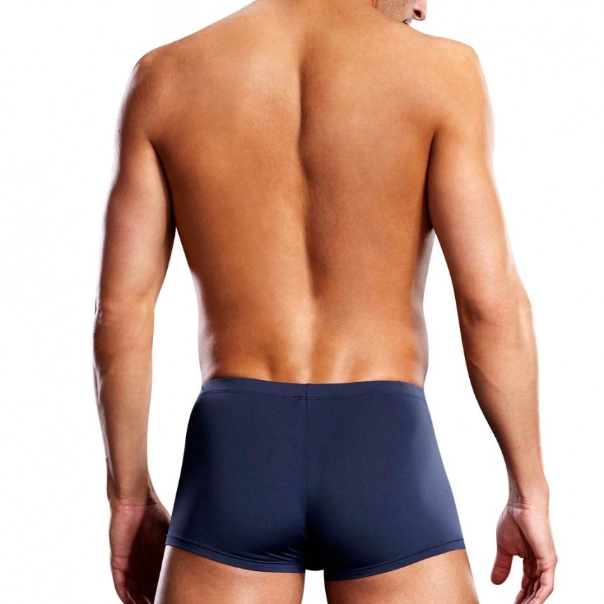 Classic trunk in sleek, moisture-wicking microfiber. Shape a... Blueline - Performance Microfiber Trunk - Blue - L/XL photo-2