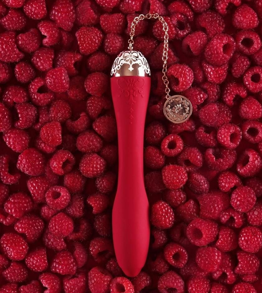 Design inspiration comes from the legend life of Queen Marie... Zalo - Marie Vibrator - Bright Red photo-2