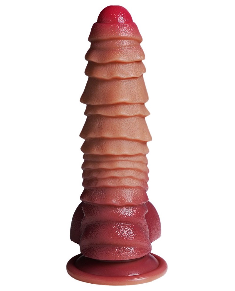 Dildo with a strong suction cup in a special shape and colou... XX-Dreamstoys - Mutant Dildo #6 - Flesh photo-4