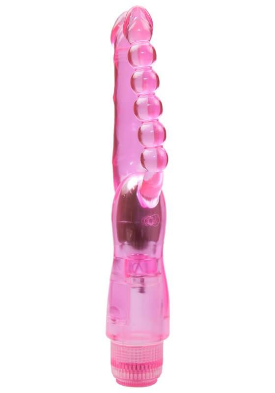 Are you looking for some special 02 Vibrators?This dual pene... Aphrodisia - Double Pleasure Dual Penetrator Vibrator - Pink photo-7